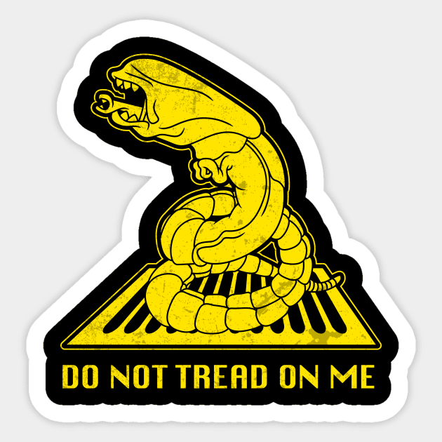 DO NOT TREAD ON ME Sticker by dann